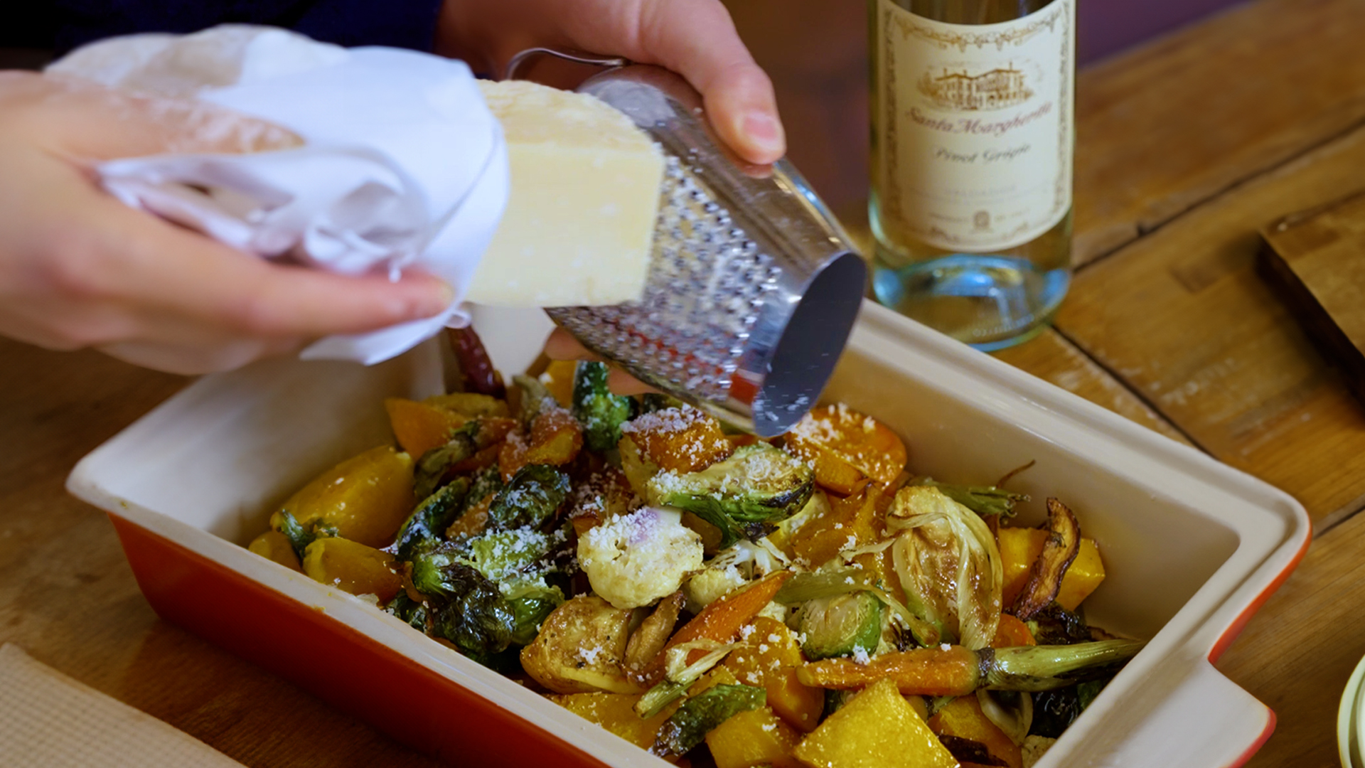 Balsamic Roasted Fall Veggies